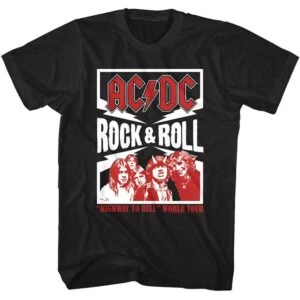 ACDC Highway to Hell World Tour T-Shirt
