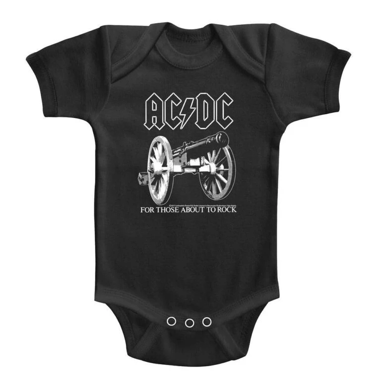 ACDC For Those About to Rock Onesie