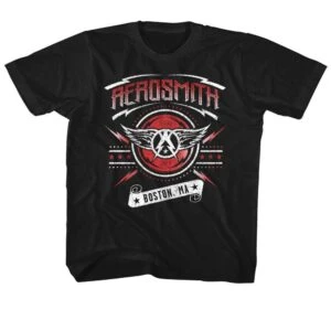 Aerosmith Stars Boston MA T-Shirt