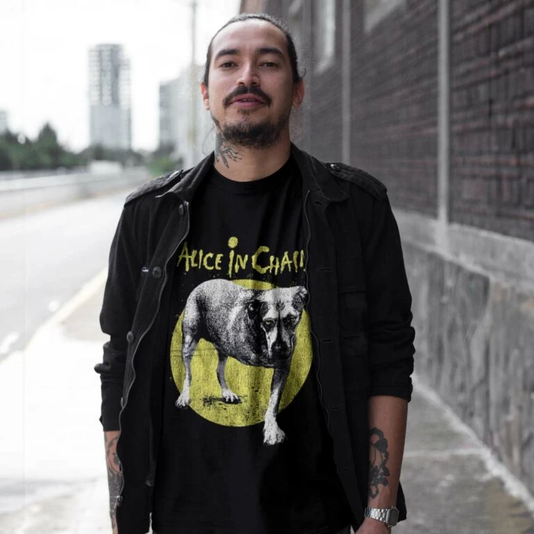 Alice in Chains Self-Titled T-Shirt Black