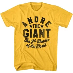Andre the Giant The 8th Wonder of the World Men’s T Shirt