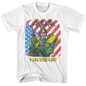 Anthrax I Am The Law T-Shirt