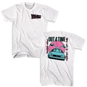 Back to The Future Japanese Pastel Sunset T-Shirt