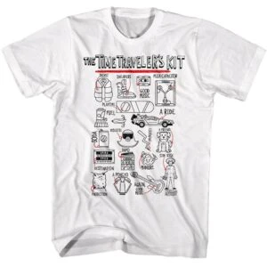 Back to The Future Time Traveller's Kit T-Shirt