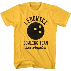 Big Lebowski Bowling Team Los Angeles Men’s T Shirt