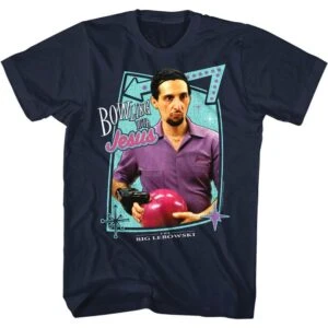 Big Lebowski Bowling with Jesus Men’s T Shirt