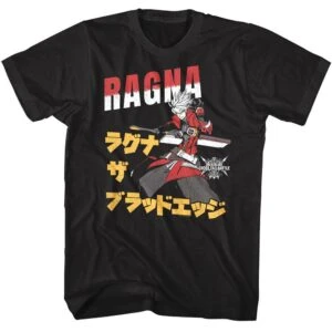 Blazblue Ragna Cross Tag Battle Men’s T Shirt