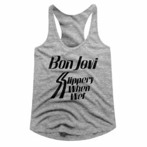 Bon Jovi Slippery When Wet Women's Tank Top