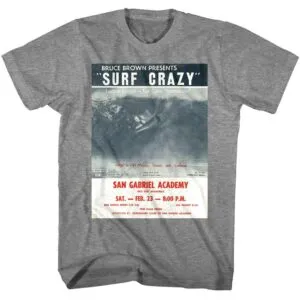 Surf Crazy Feature Length Spectacular Men’s T Shirt