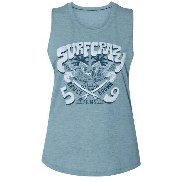 Surf Crazy Blue Eagle 59 Women’s Tank