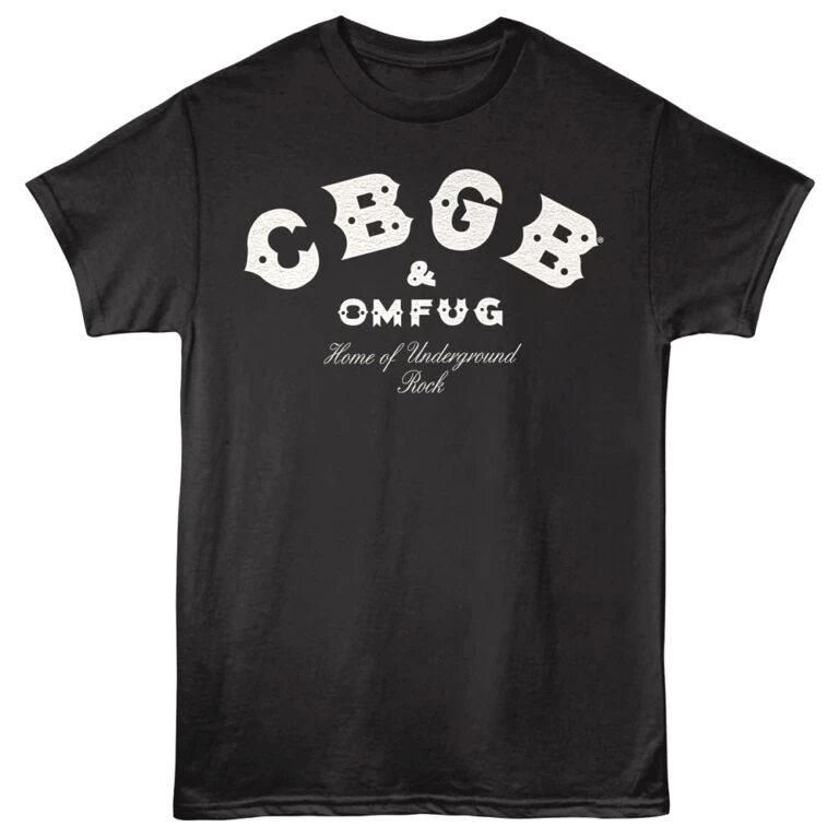 CBGB OMFUG Home of Underground Rock Men’s T Shirt