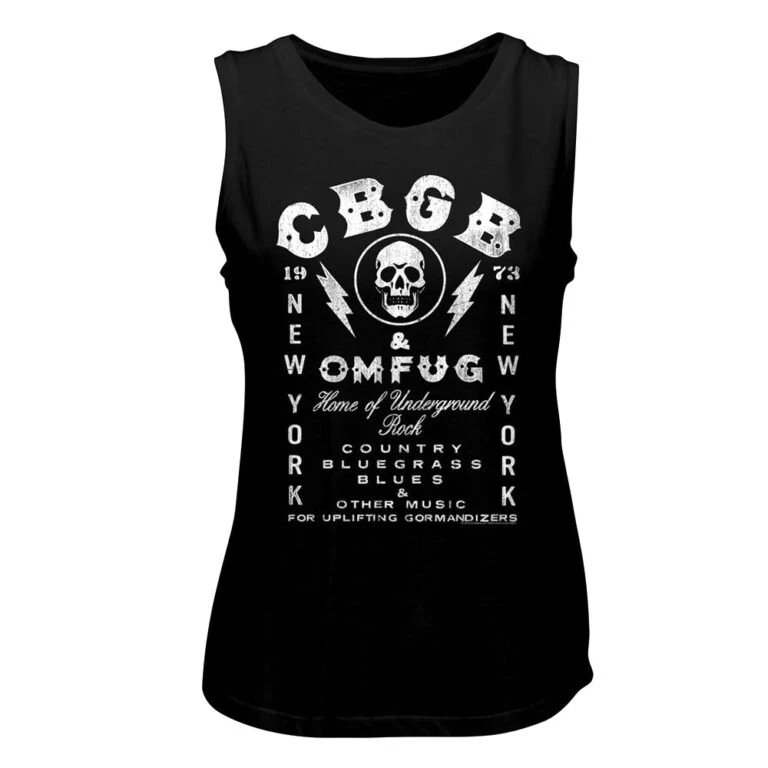 CBGB OMFUG New York 1973 Women’s Tank