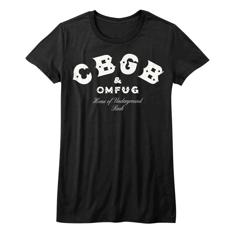 CBGB OMFUG Home of Underground Rock Women’s T Shirt