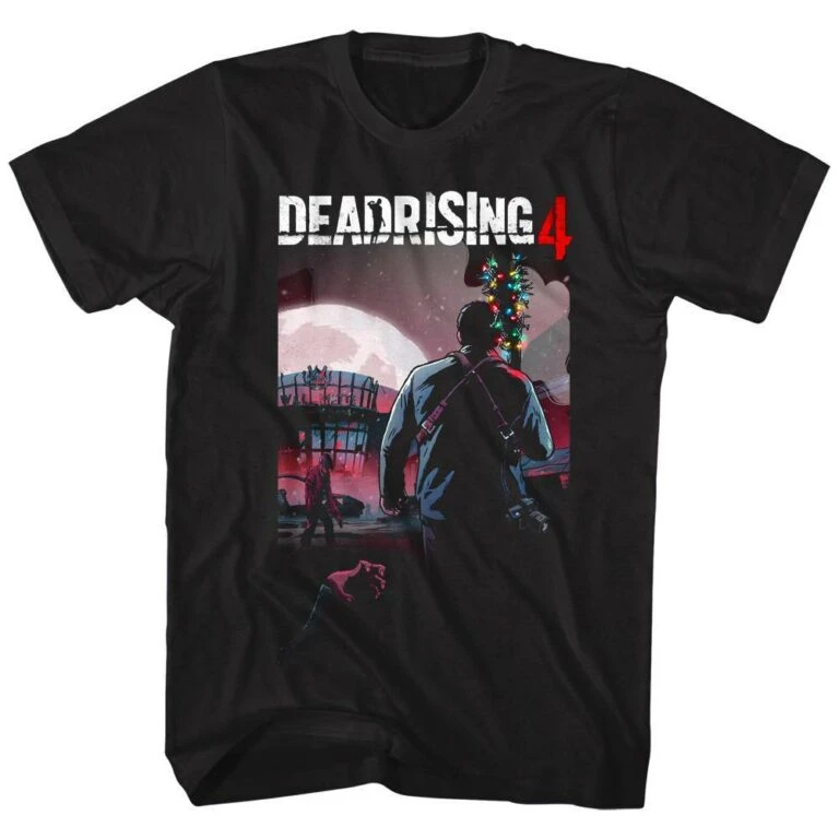 Dead Rising 4 Christmas Game Cover Men's T Shirt