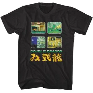 Double Dragon Screenshots Men's T Shirt