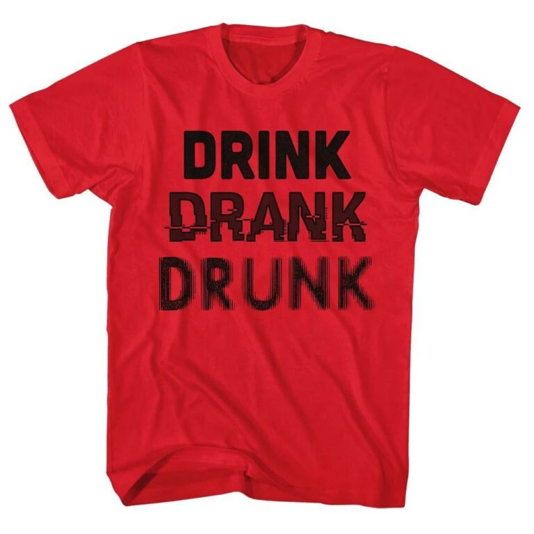 Drunk Society Drink Drank Vision Men's T Shirt