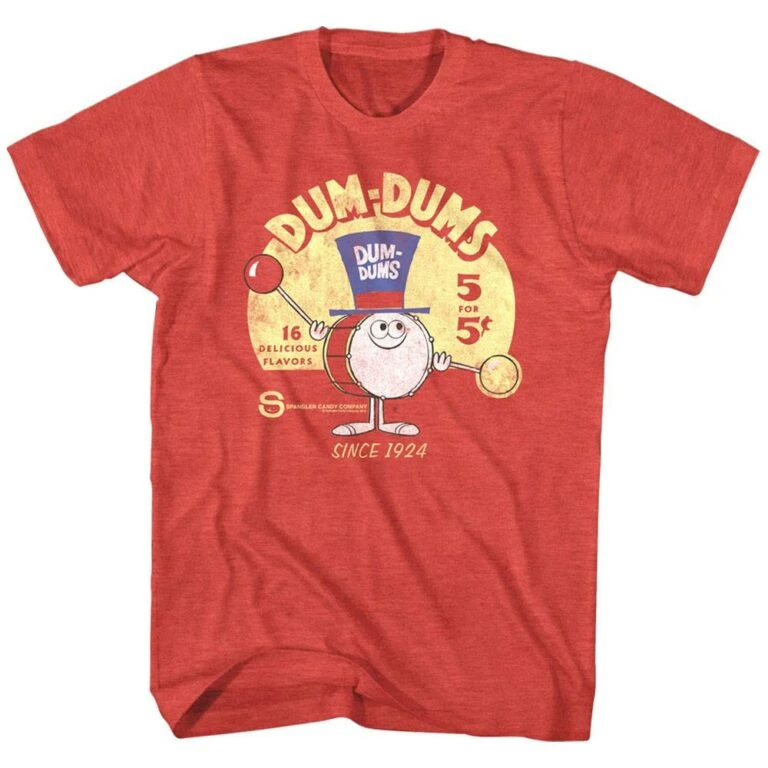 Dum Dums Spangler Drum Man Men’s T Shirt