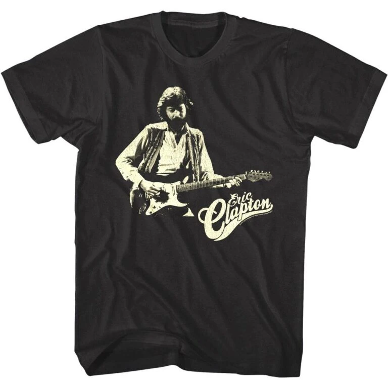 Eric Clapton Live in Concert Men’s T Shirt