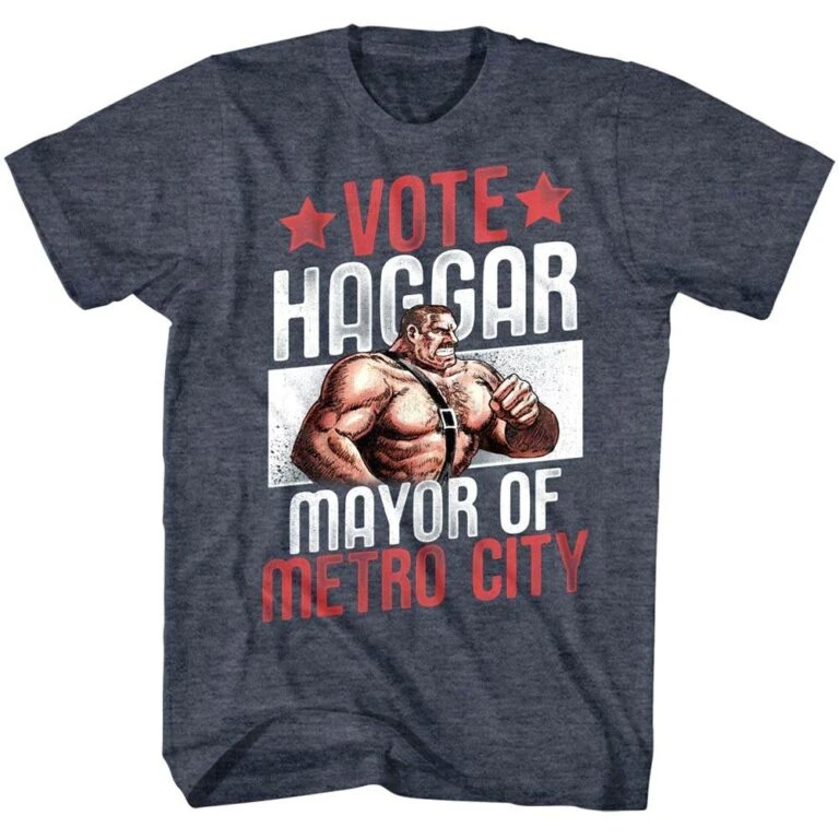 Final Fight Vote Haggar Men's T Shirt