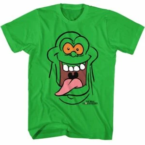 Ghostbusters Slimer Face Men’s T Shirt