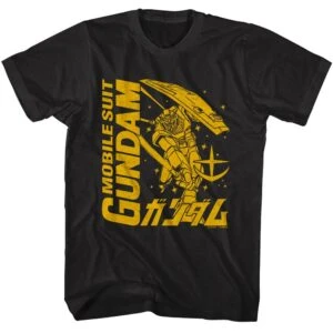 Gundam in Space Mecha Men’s T Shirt