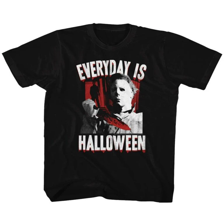 Halloween Everyday Horror Kids T Shirt