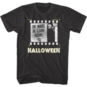 Halloween Horror Movie Reel Men’s T Shirt