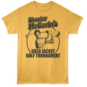 Happy Gilmore Shooter McGavins Gold Jacket Men’s T Shirt