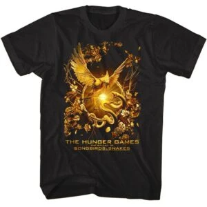 Hunger Games Golden Songbirds & Snakes Long Sleeve T Shirt