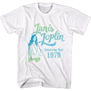 Janis Joplin American Tour 1970 Men’s T Shirt