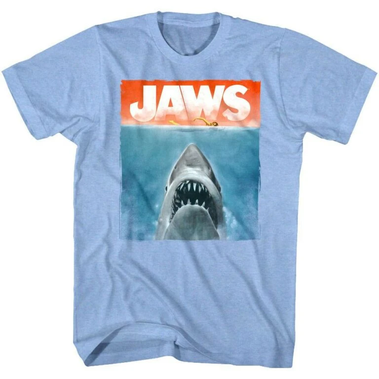 Jaws Watercolor Shark T-Shirt