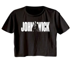 John Wick Keanu Movie Logo Women's Crop Top
