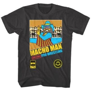 Macho Man Pro Wrestling 8Bit Men’s T Shirt