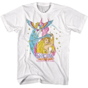 She-Ra Swiftwind in Star Light Men’s T Shirt