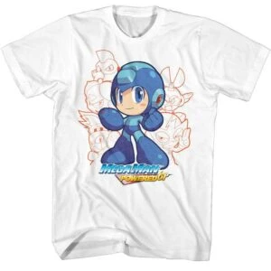 Megaman Powered Up Chibis T-Shirt