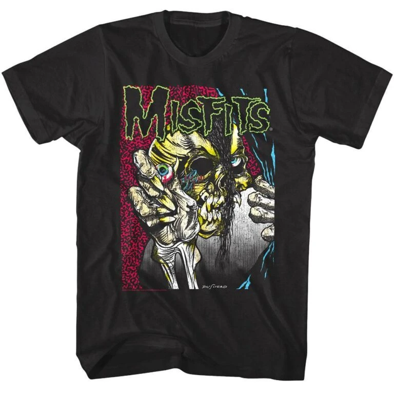 Misfits Pushead Eyeball Men’s T Shirt