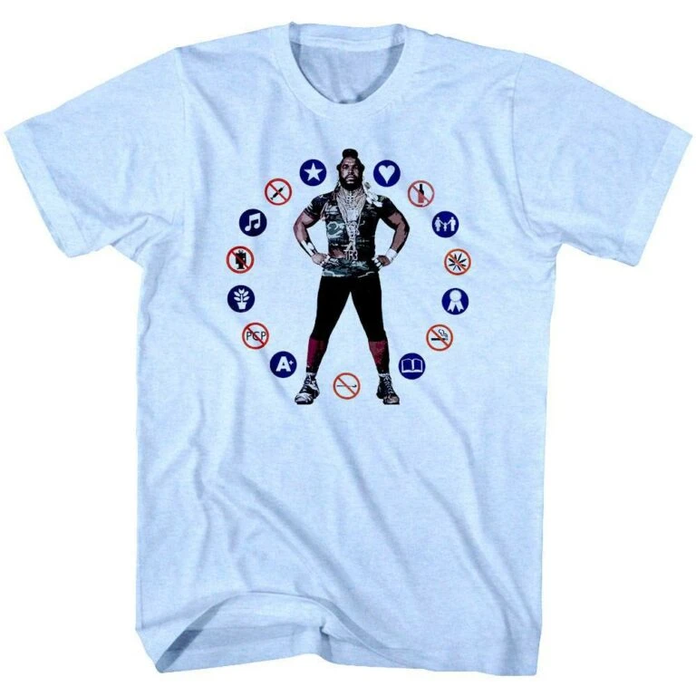 Mr T Say no to Drugs Men’s T Shirt