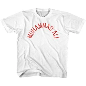 Muhammad Ali Boxing Training Logo Kids T Shirt