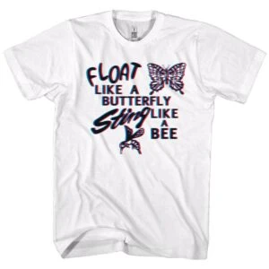 Muhammad Ali Float Like a Butterfly 3D Men’s T Shirt
