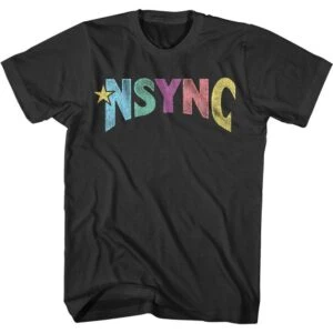 NSYNC Rainbow Logo T-Shirt