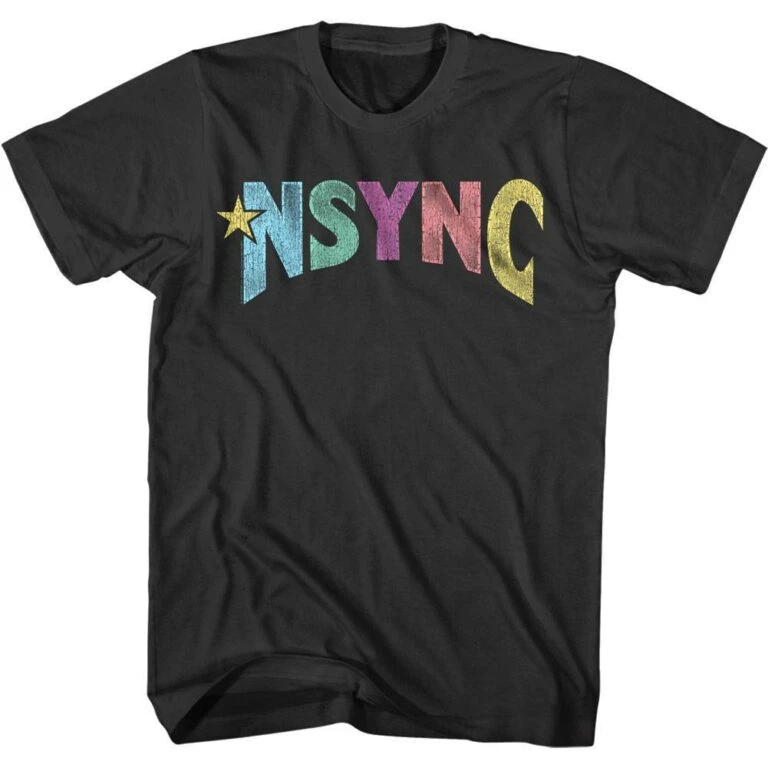 NSYNC Rainbow Logo T-Shirt