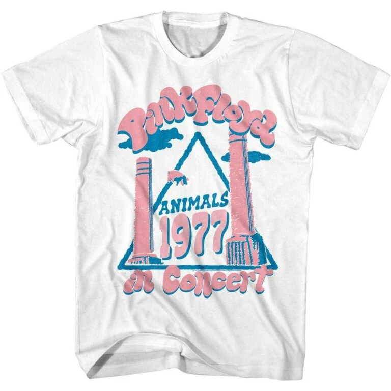 Pink Floyd Animals Concert 77 Men’s T Shirt