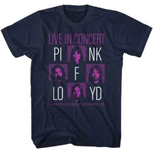 Pink Floyd San Francisco Concert 1970 Men’s T Shirt