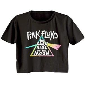Pink Floyd DSOTM Pastel Chalk Women’s Crop Top