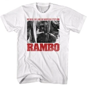 Rambo Unstoppable Men’s T Shirt