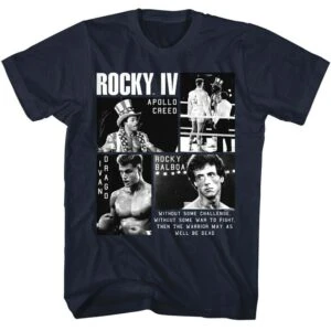 Rocky 4 Apollo v Drago Men’s T Shirt