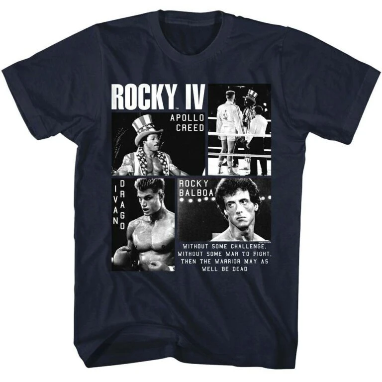 Rocky 4 Apollo v Drago Men’s T Shirt