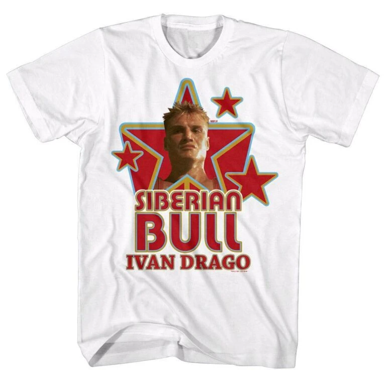 Ivan Drago Siberian Bull Men’s T Shirt