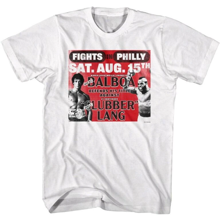 Rocky Fights in Philly Men’s T Shirt