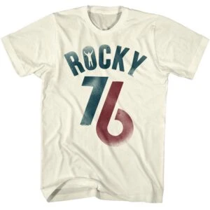 Rocky Vintage Athletics 1976 Men’s Natural T Shirt